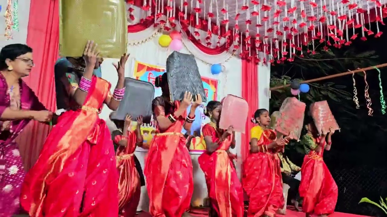 Z p school Butegaon  मंगळागौर गीत 