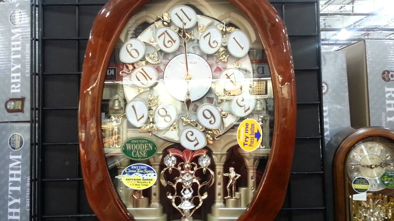 Fascinating Musical wall clocks by Rythm