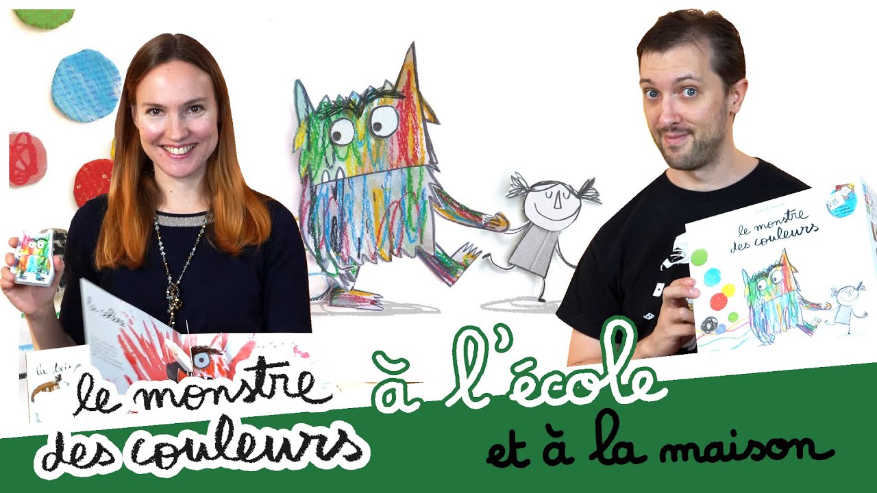 Le Monstre des couleurs, à l'école et à la maison