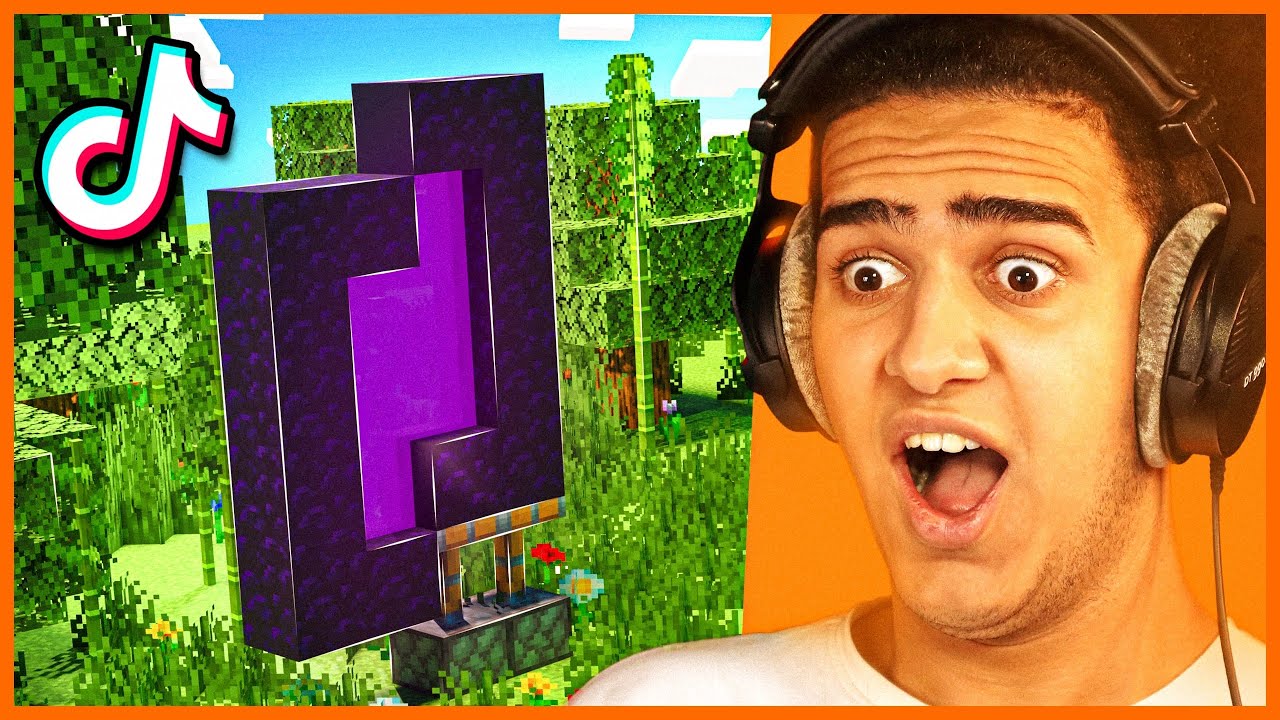 5 تیک تاک های ماینکرفت رو امتحان کردیم | We Tested Minecraft Tiktoks #5