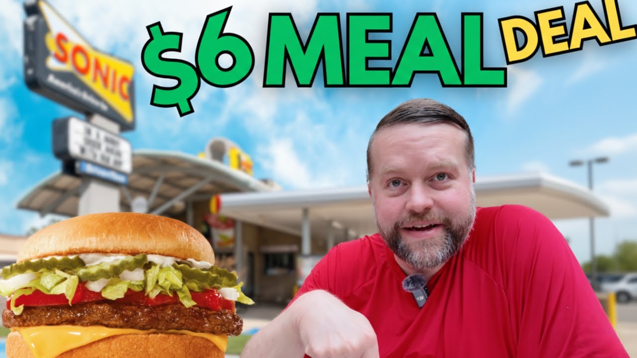 Is Sonic's $6 Deal the BEST Fast Food Hack Right Now? (Taste Test!)