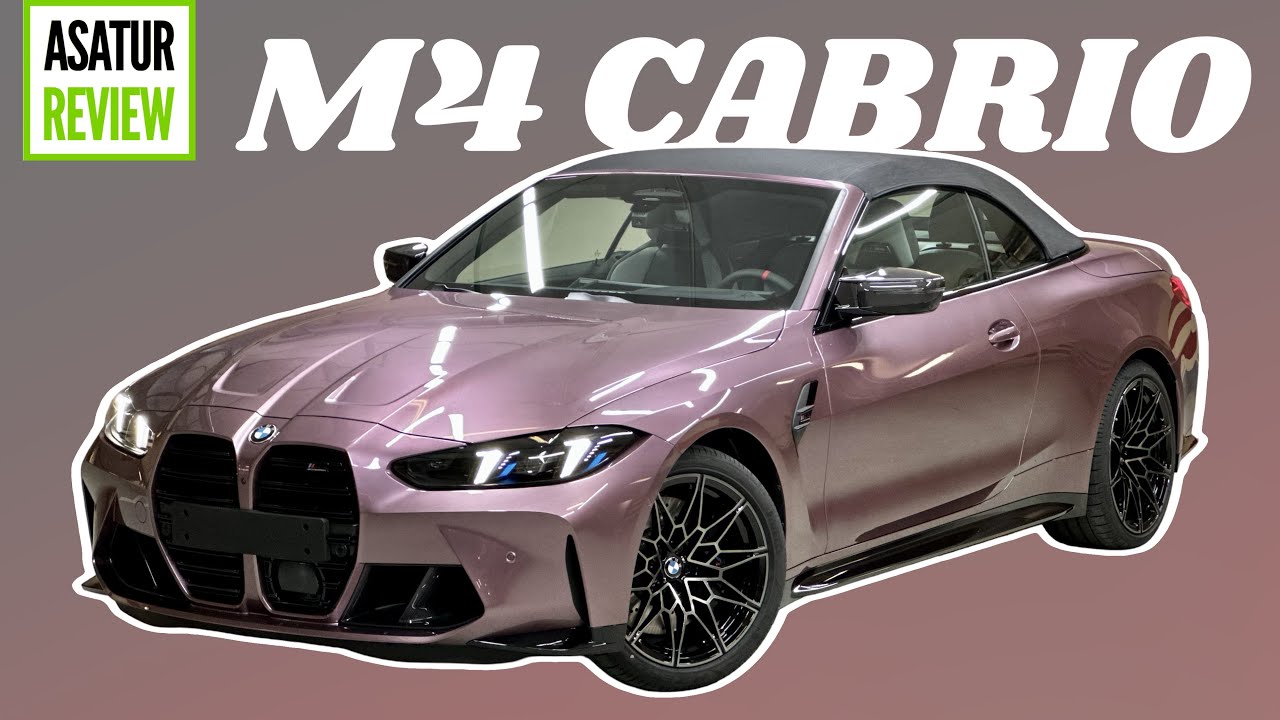 Привезли по конфигуратору Рестайлинг BMW M4 Cabrio xDrive Competition G83 Individual Velvet Orchid