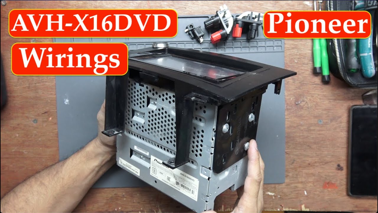 Pioneer AVH X1650DVD Wiring connections Car stereo