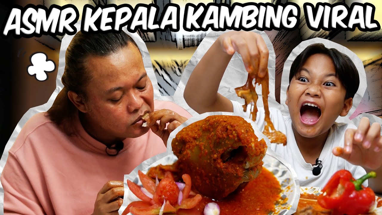 ASMR BUKA PUASA SAMA KEPALA KAMBING YANG VIRAL!