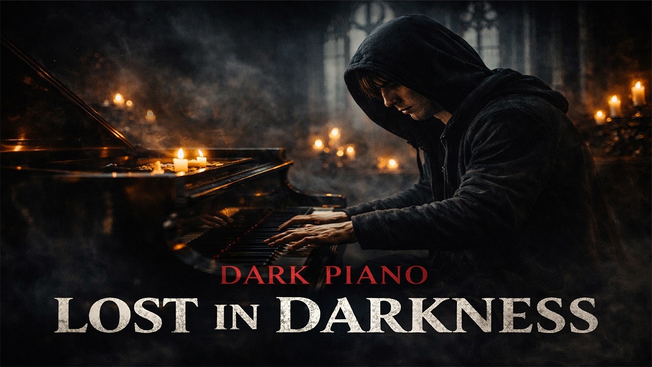 Dark Piano in the Darkness | Emotional Ambient Soundscape