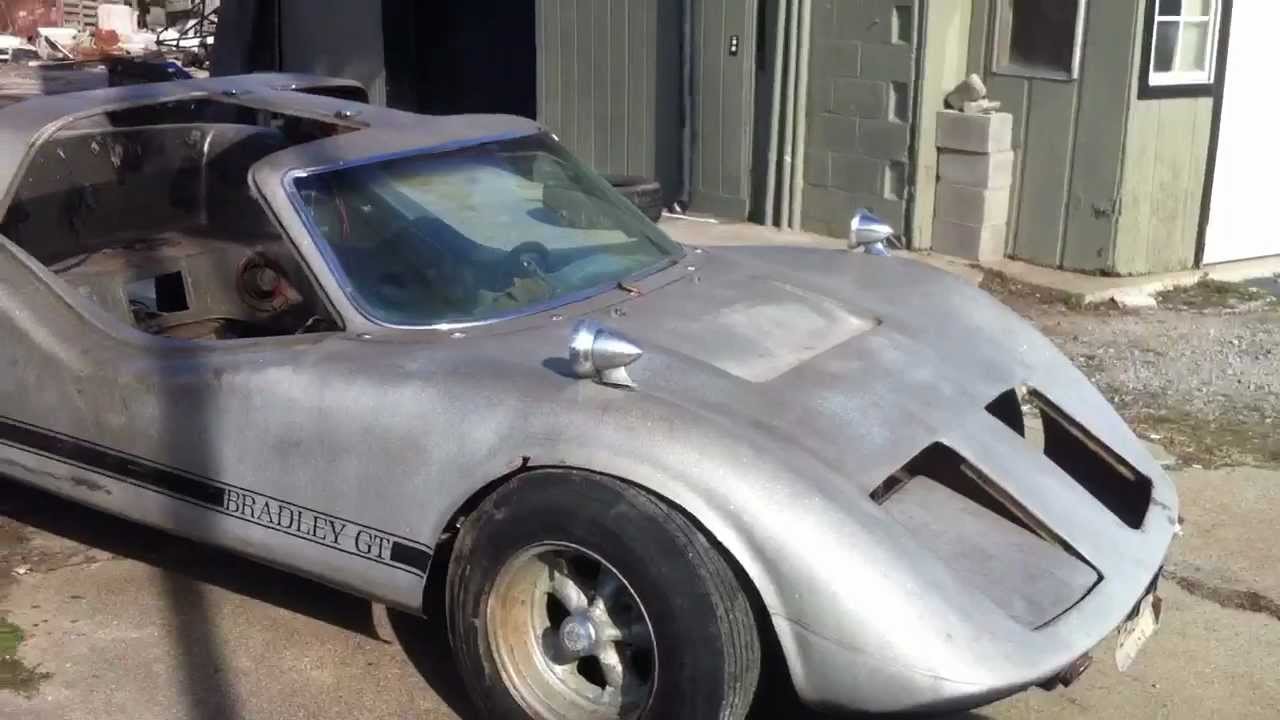 Bradley GT Kit Car 360 Degrees Walk Around Restoration Project Outside