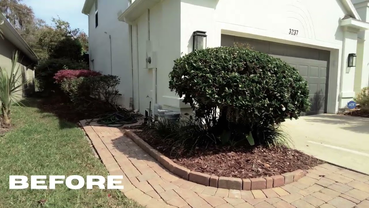 Real Florida Landscape Design: Driveway Expansion + Screened Lanai Walkthrough