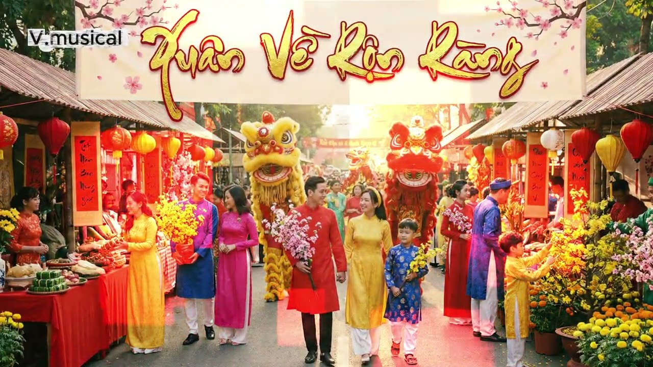 Xuân về rộn ràng | Lyly