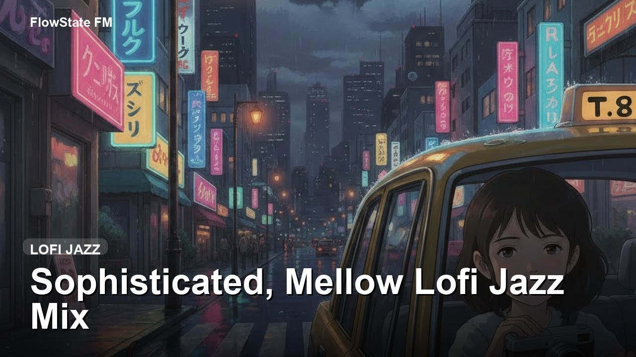 Lofi Jazz BGM Mix | для ночи