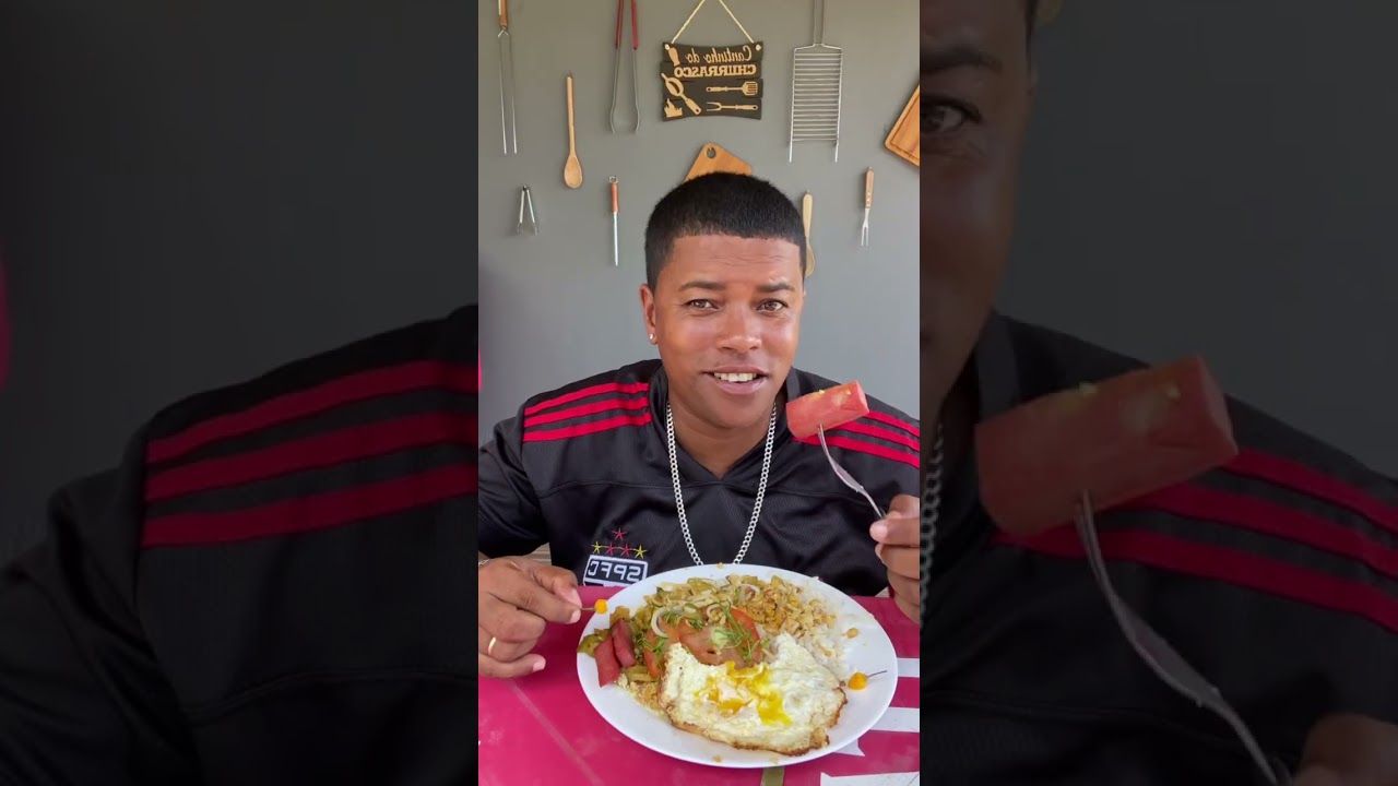 ✅ Mortadela com ovo frito
