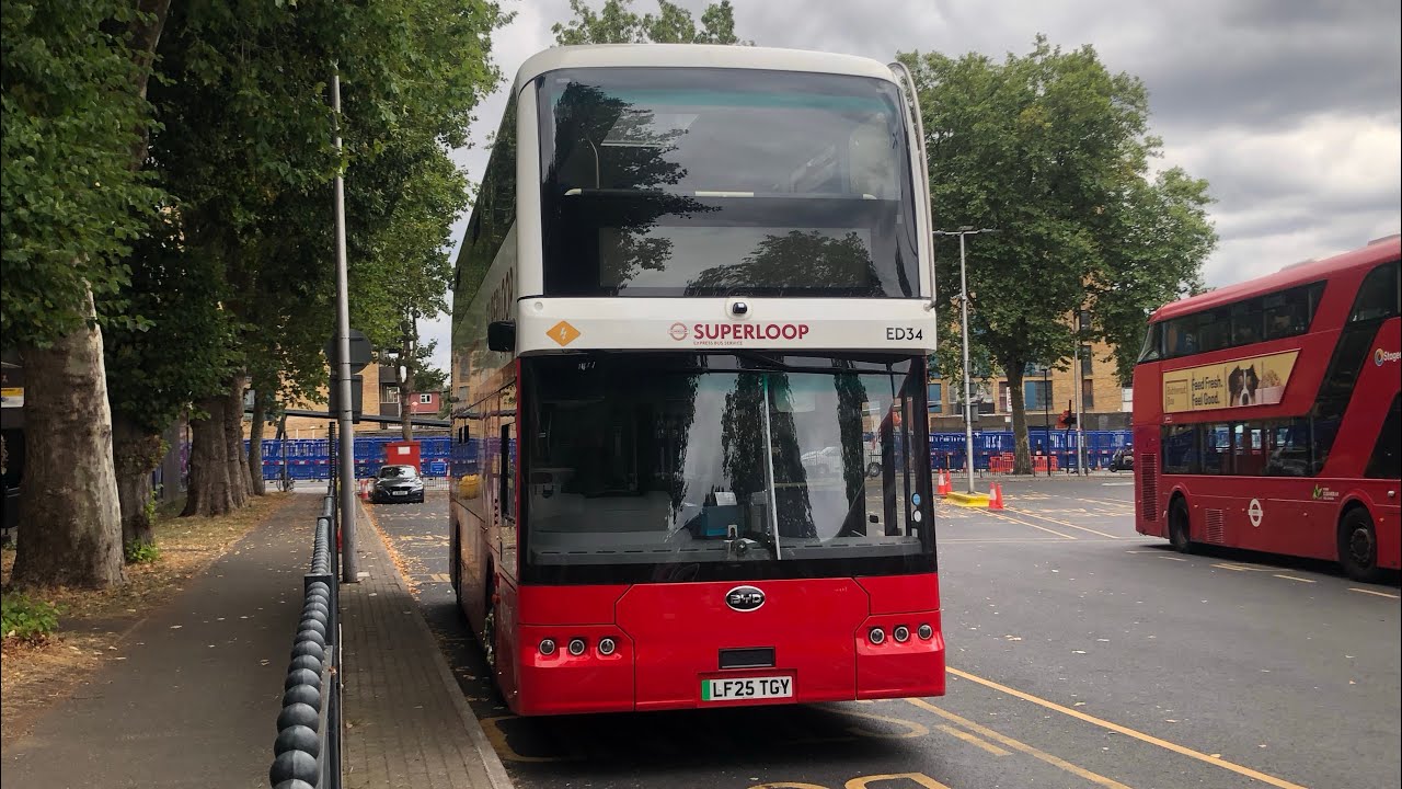 FRV | Arriva London Route SL1 - North Finchley to Walthamstow Central - (ED34, LF25 TGY)