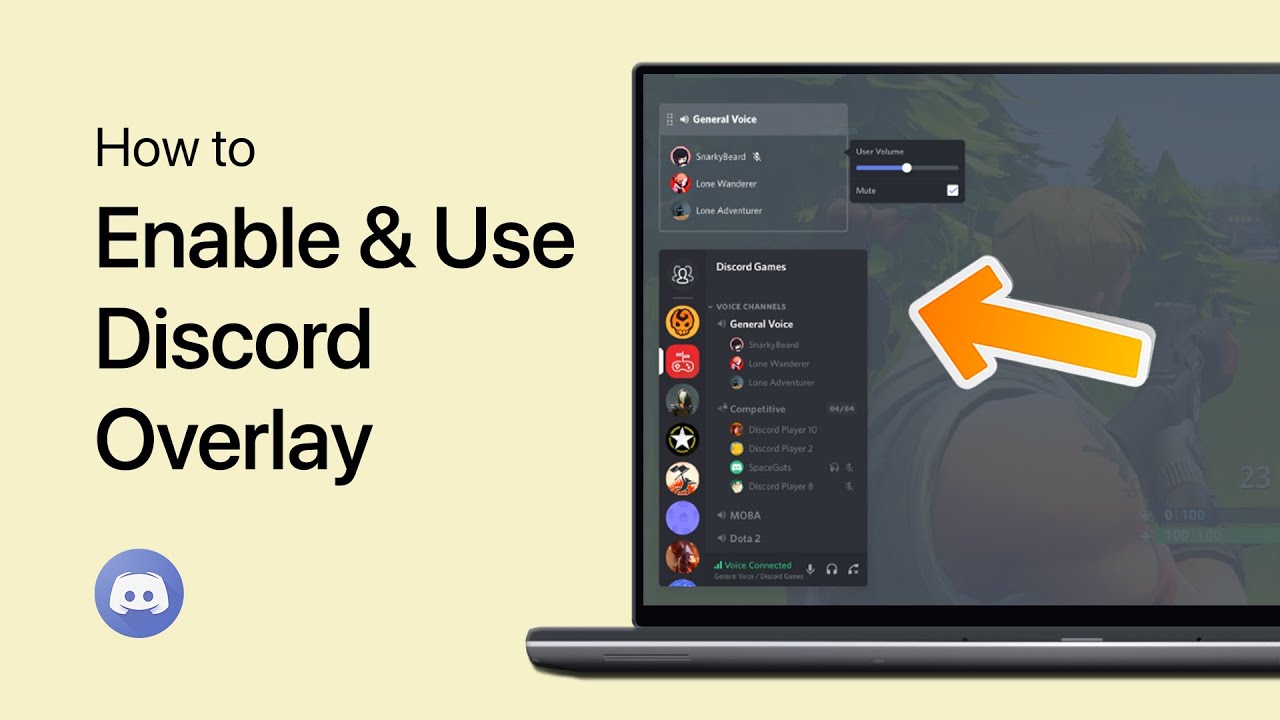 How To Setup & Enable Discord Overlay - Tutorial