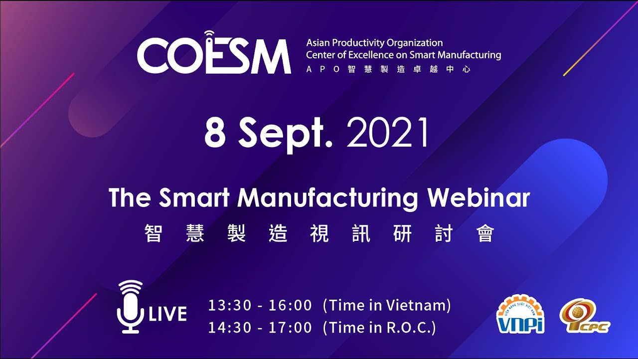 APO COESM The Smart Manufacturing Webinar