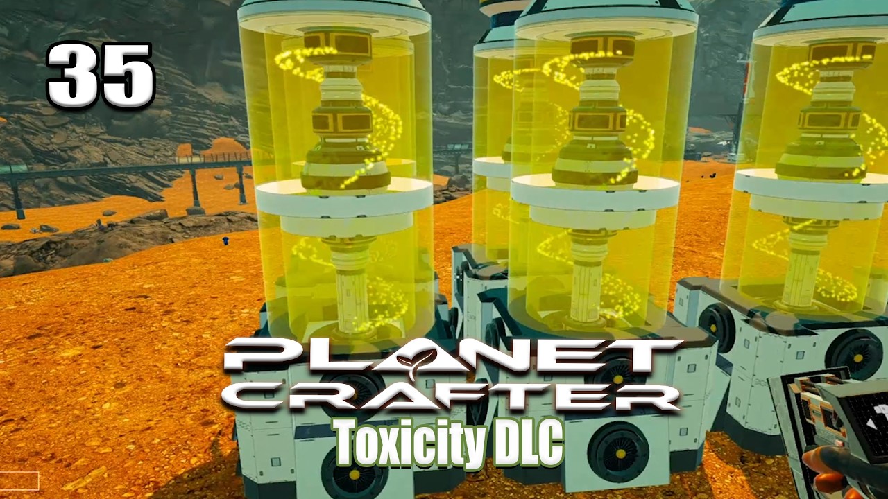 Planet Crafter Toxicity  #35 - Bohrer Stufe 4 und mehr Atmosphärenreiniger