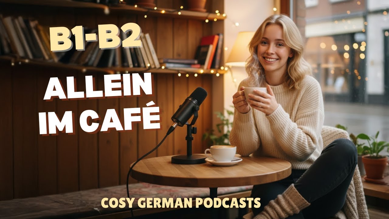 Café Kultur Warum Deutsche so gern allein Kaffee trinken | Deutscher Podcast zum Deutschlernen ☕️