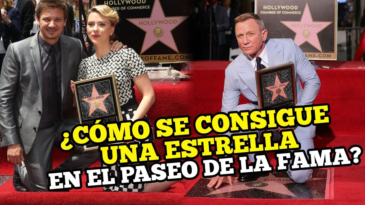 ¿Qué debo hacer para conseguir una estrella en el Paseo de la Fama?