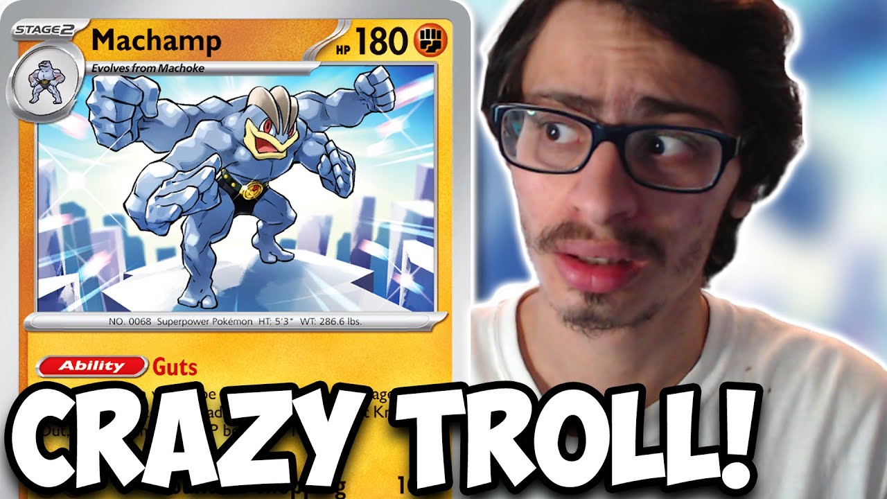 Machamp Is The NEW Best Troll Deck! Deck Your Opponent Out & Be Invincible! 151 PTCGL