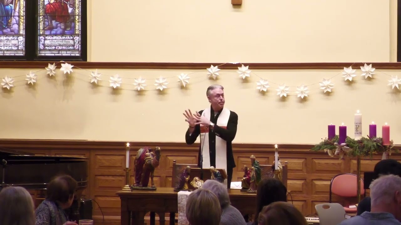 Rev. William Critzman preaching “Grace Upon Grace”