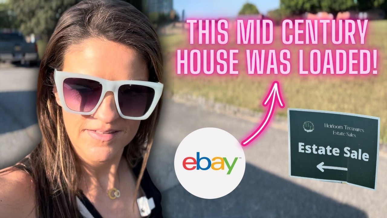 Couldn't Believe These Estate Sale Prices! - Ebay Reseller Haul - Shop With Me & What Sold!