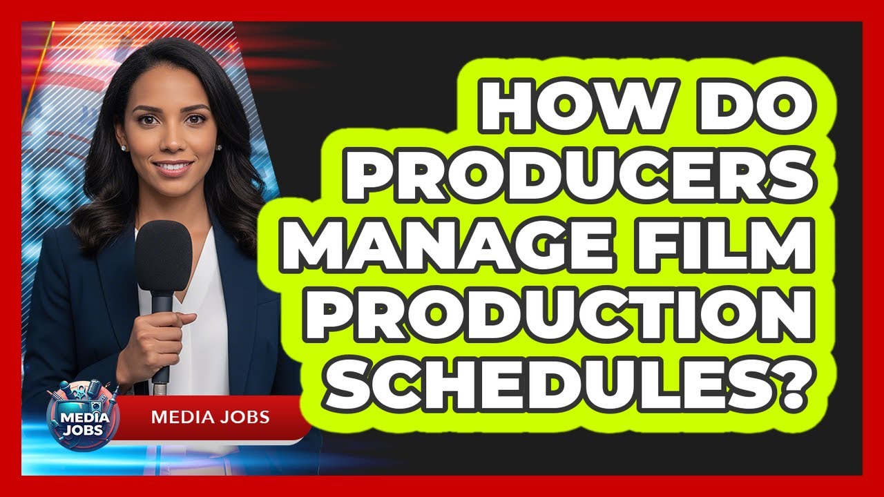 How Do Producers Manage Film Production Schedules?