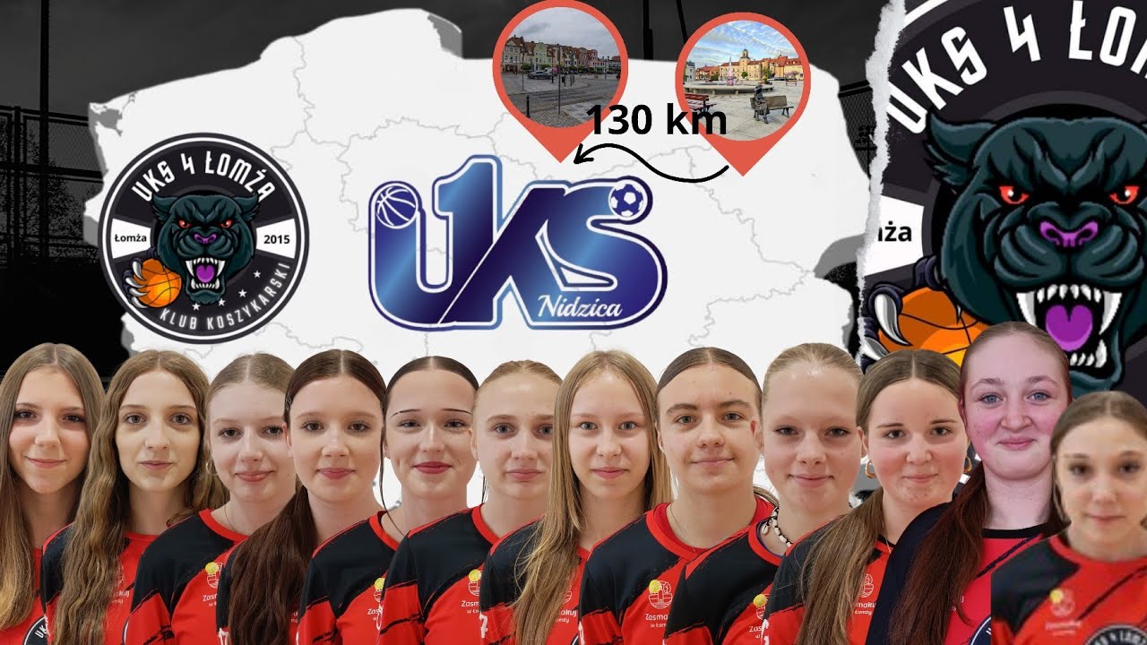 UKS 4 Łomża - Jedynka Nidzica ŁOMŻA  VS NIDZICA