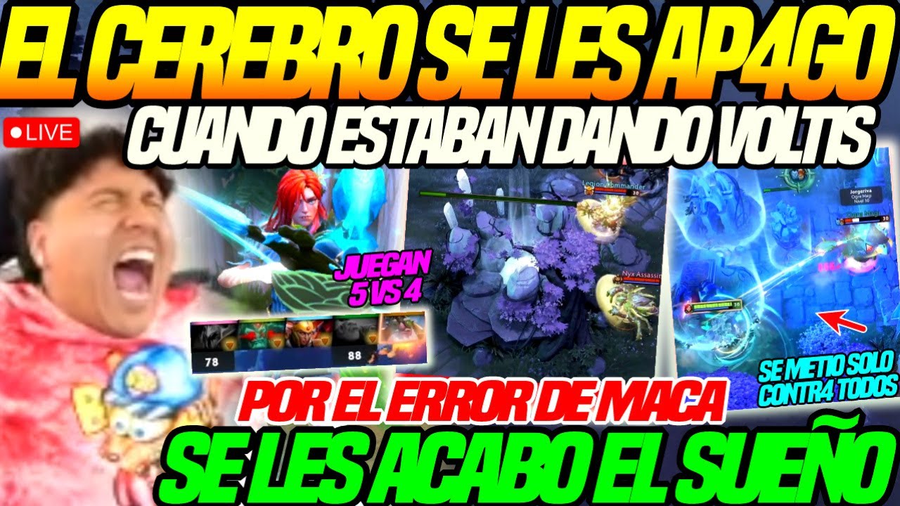 😲POR el ERROR de MACARIUS se les ACABO el SUEÑO😲SE les AP4G0 el CEREBRO cuando ESTABAN DANDO VOLTIS
