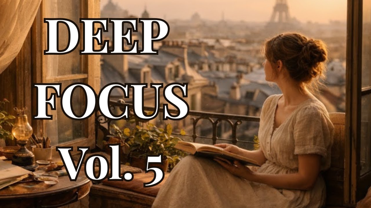 Minimalist Piano for Deep Work & Study | Paris Belle Époque (Vol. 5) | 1 HOUR | Lievmyn
