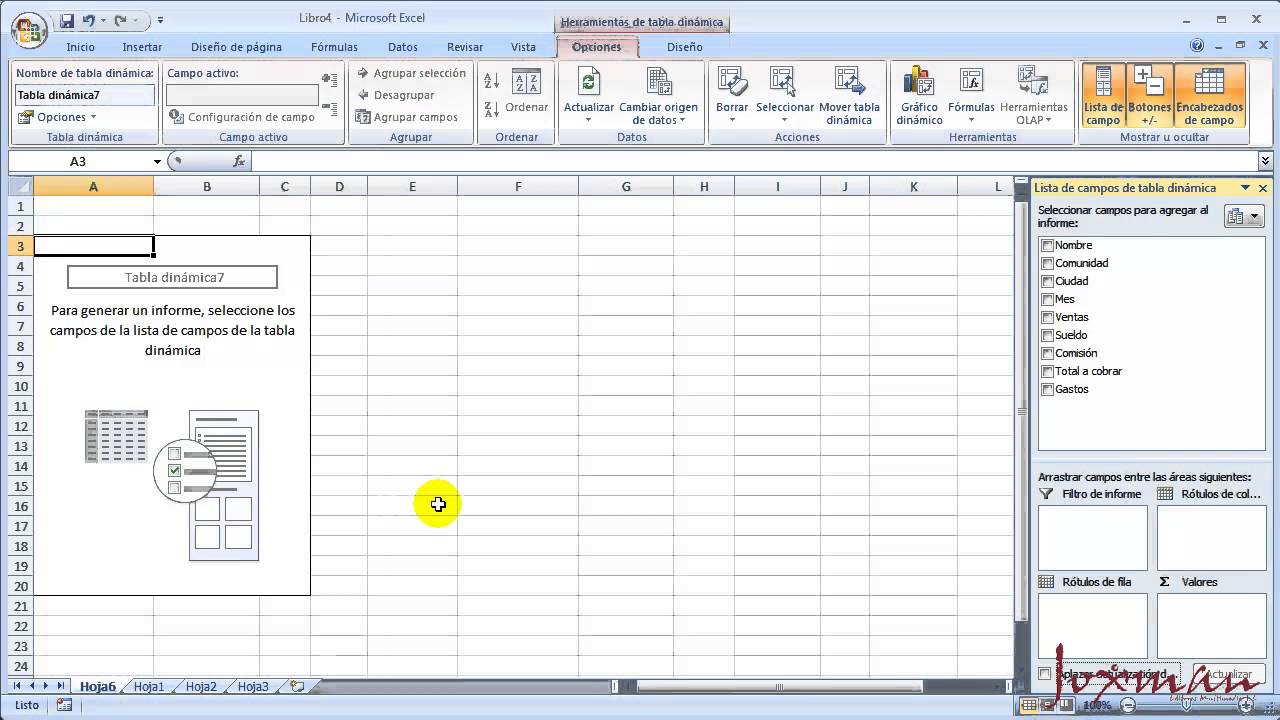 17-Excel avanzado: Tablas dinámicas