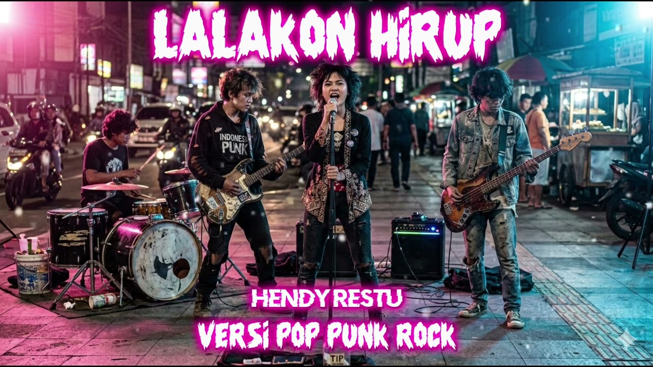 Lalakon Hirup - Hendy Restu (Versi Pop Punk Rock) Enakeun Pisan Pokonamah