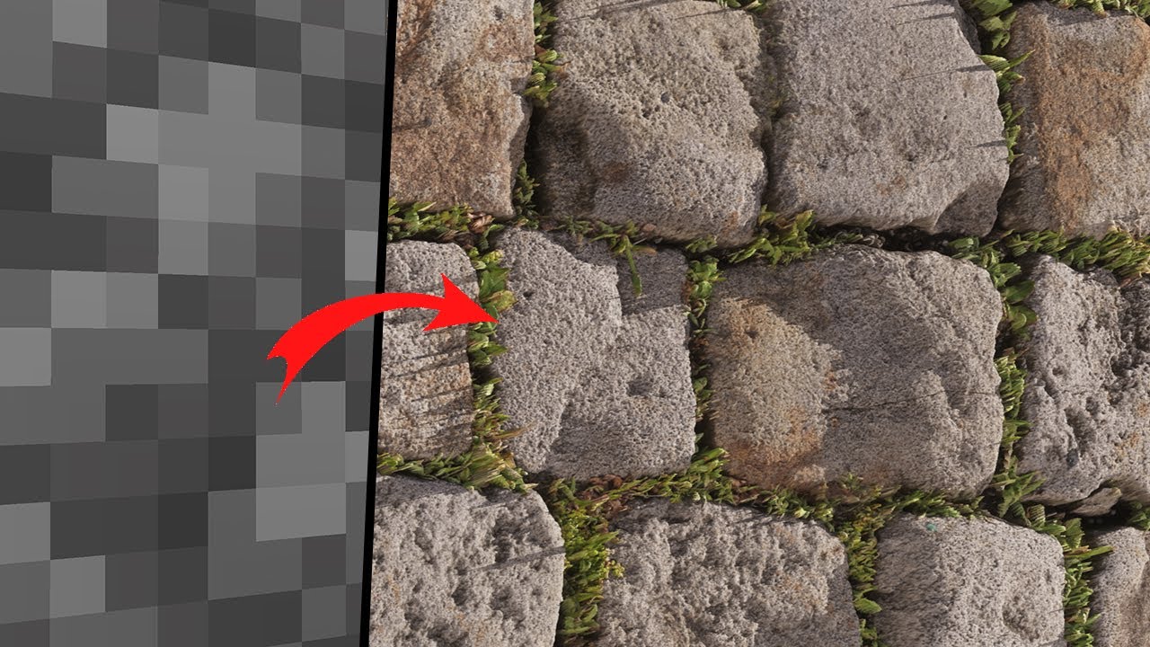 Minecraft or Real Life? 4096x POM/PBR Ultra Realism - Ray Tracing - 4K