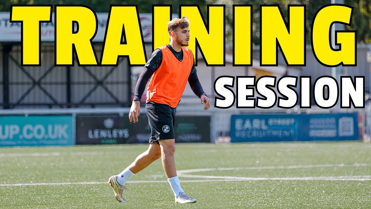 Full Individual Training Session As A Professional Footballer... (IN SEASON)