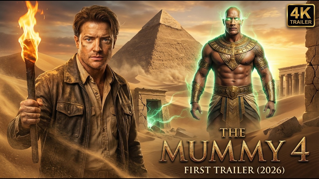 The Mummy 4 (2026) – First Trailer | Brendan Fraser, Dwayne Johnson | Concept