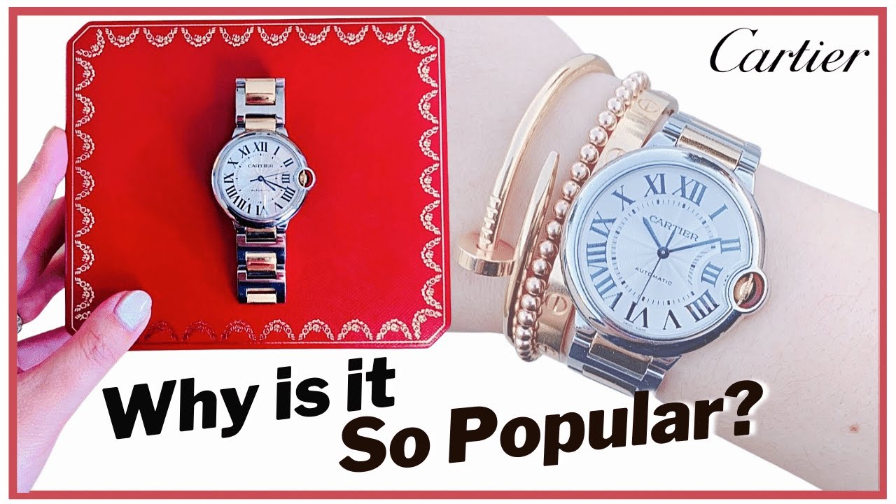 CARTIER BALLON BLEU - Reviewing Cartier's Most Popular Ladies Watch | My First Luxury