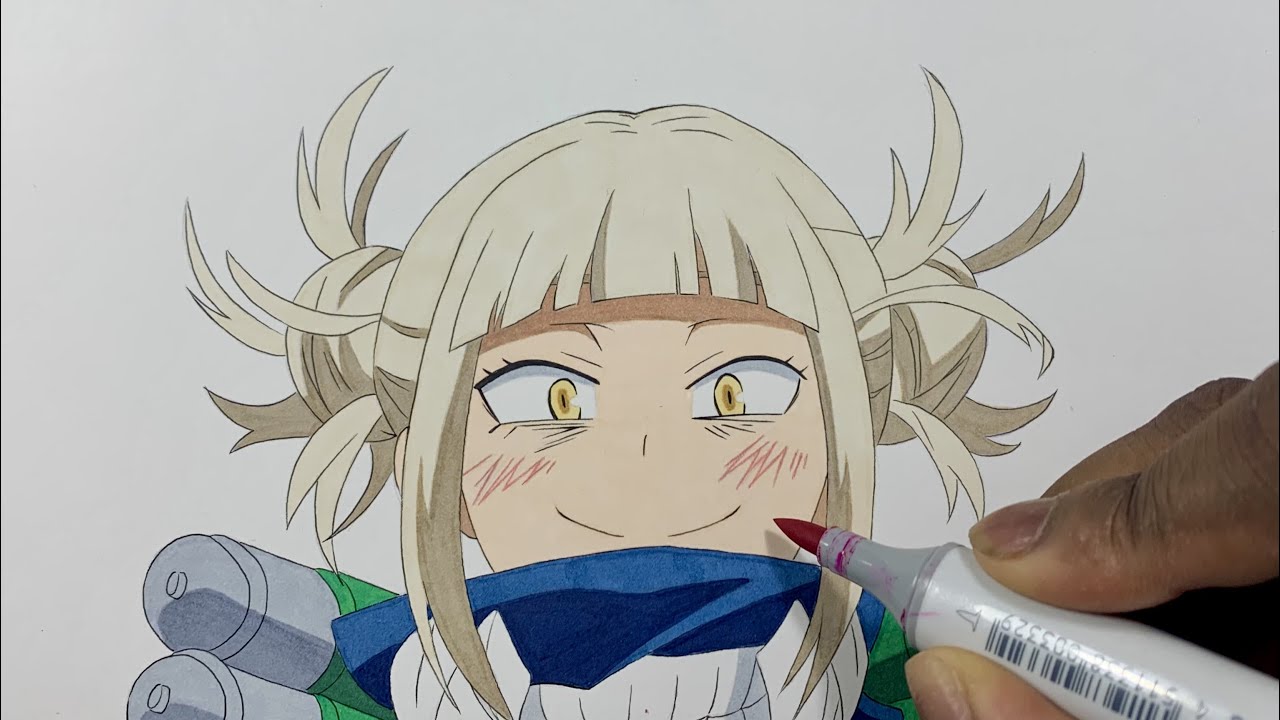 How to Draw Toga Himiko Easy - My Hero Academia (Boku No Hero Academia / 僕のヒーローアカデミア )