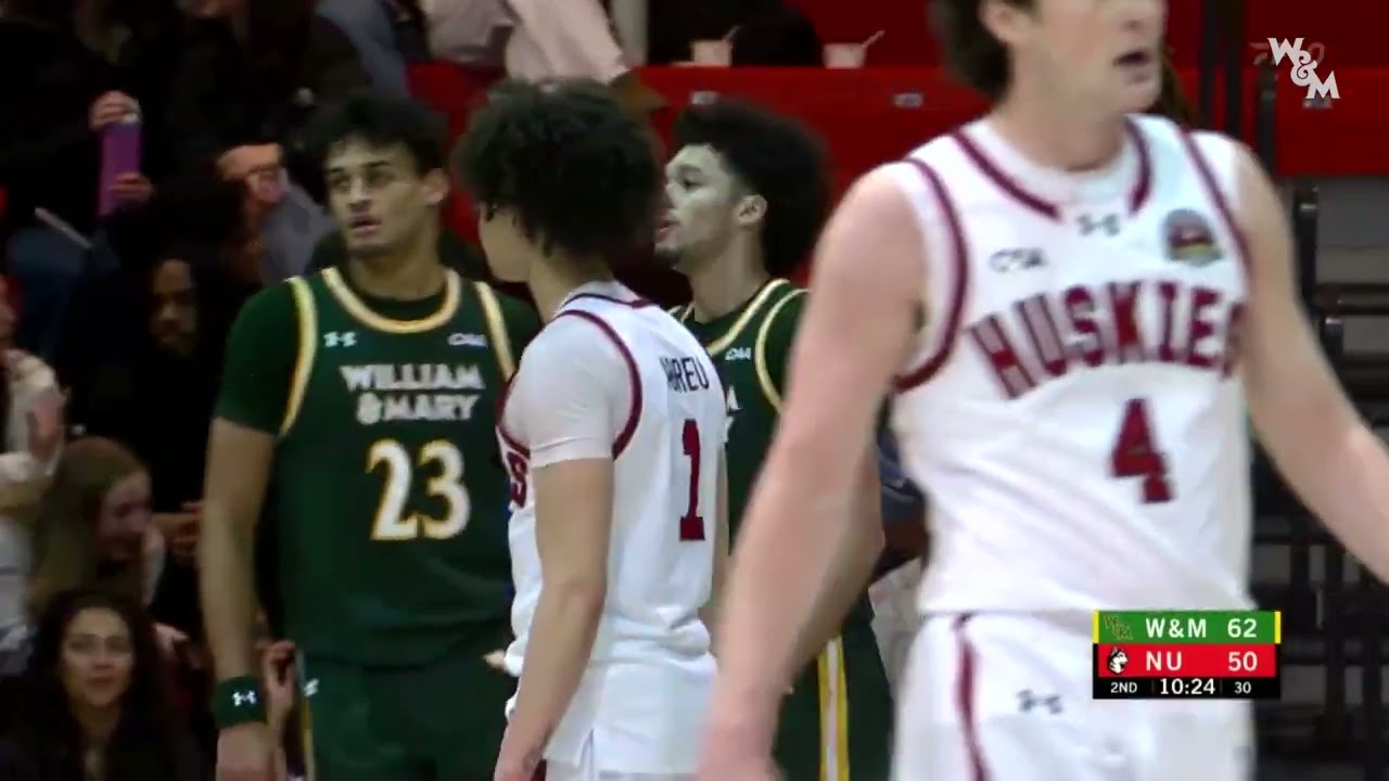2025-26 Men's Basketball Highlights at Northeastern