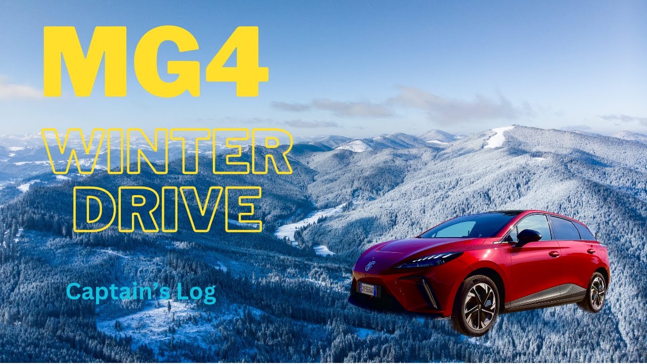 On days like these 😎 driving the MG4 in the Italian Alps