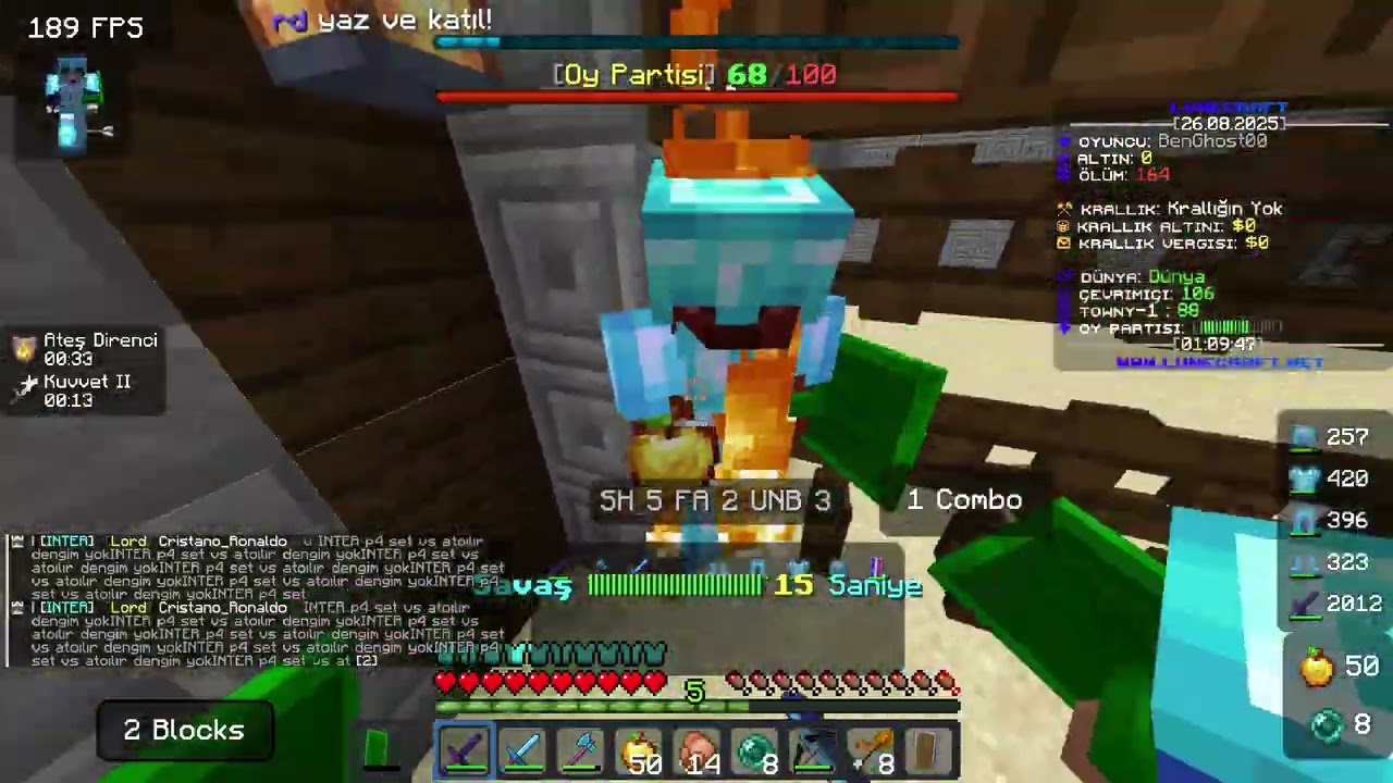 LuneCraft Kill Montage ( Duom BenWeart00 ve BenProdos00 için )