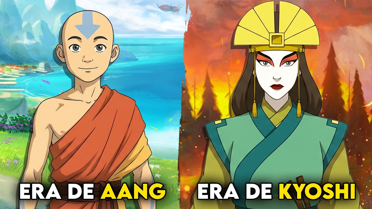 El Mundo de AVATAR 300 años antes de Aang 🌊🪨🔥🍃 |  70 datos curiosos sobre el mundo de Kyoshi