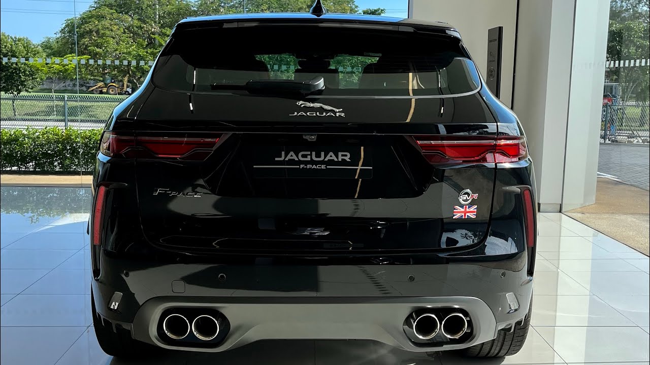 🔥🔥NOVO JAGUAR F-PACE SVR 2023 MOTOR 5.0 V8 SUPERCHARGE DE 550🐎 RONCO DE MUSTANG E MUITO MAIS VEJA