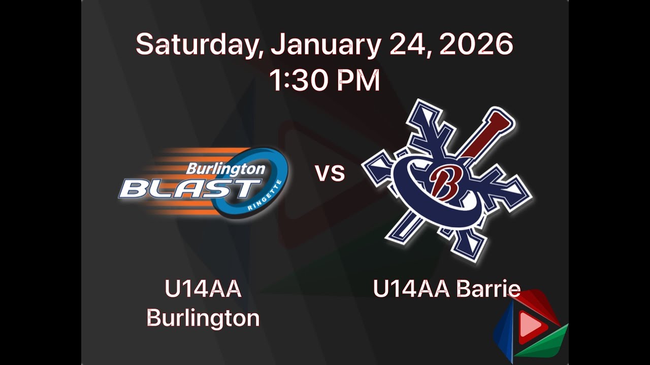 U14AA Burlington  vs. U14AA Barrie