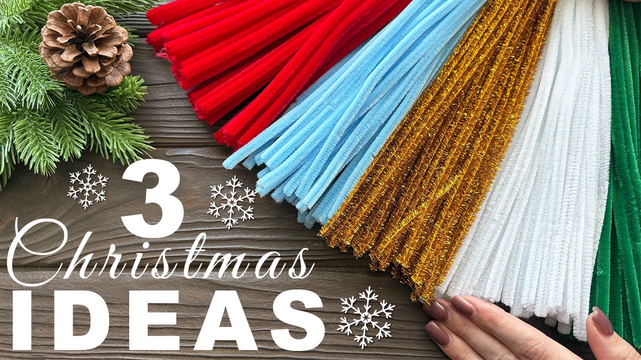 3 IDEAS 🎄🎄 Christmas Decorations DIY Christmas Ornaments