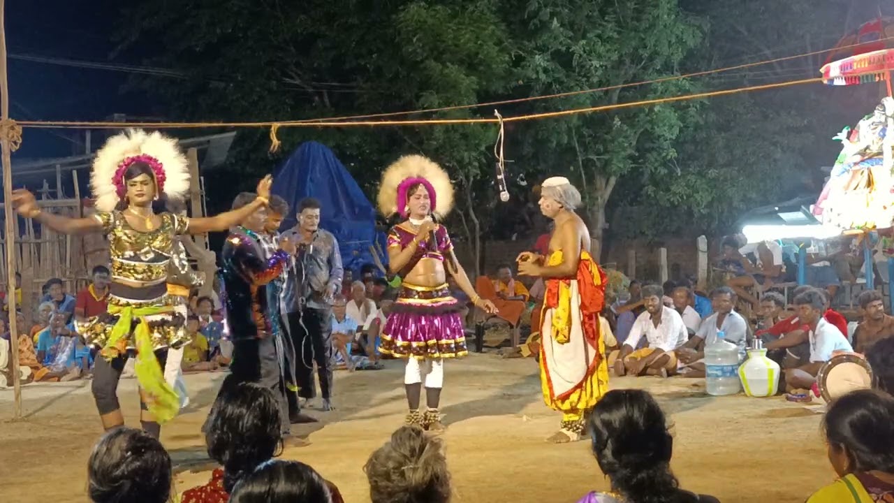 தேவதானம் 8 ஆம் பூஜை திருவிழா... சூலப்புரம் ராஜா இராணி ஆட்டம்