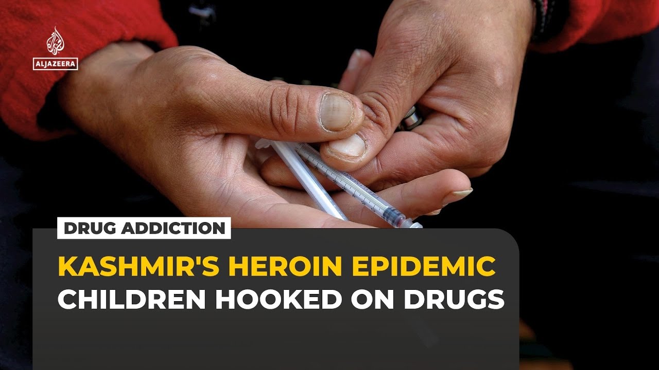 Indian-administered Kashmir drug addiction: Children as young as 12 hooked on heroin