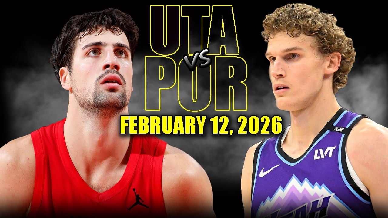 Portland Trail Blazers vs Utah Jazz Full Game Highlights &ndash; February 12, 2026 | NBA Season