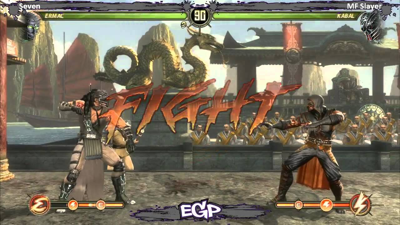 MK9: Seven (Ermac) vs EGP Slayer (Kabal)