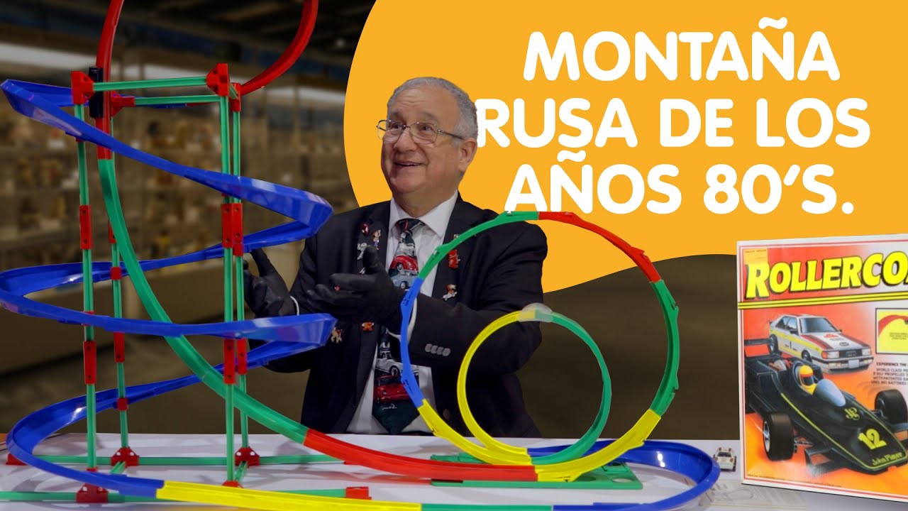 Fantástica MONTAÑA RUSA de los 80's con coches de la marca Darda 🏎️ | Museo MIJU del #TioTemo #toys