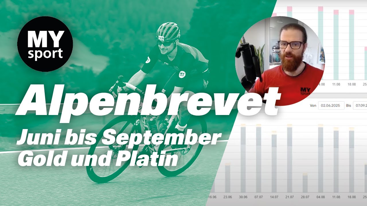 Alpenbrevet Juni  bis September Gold und Platin