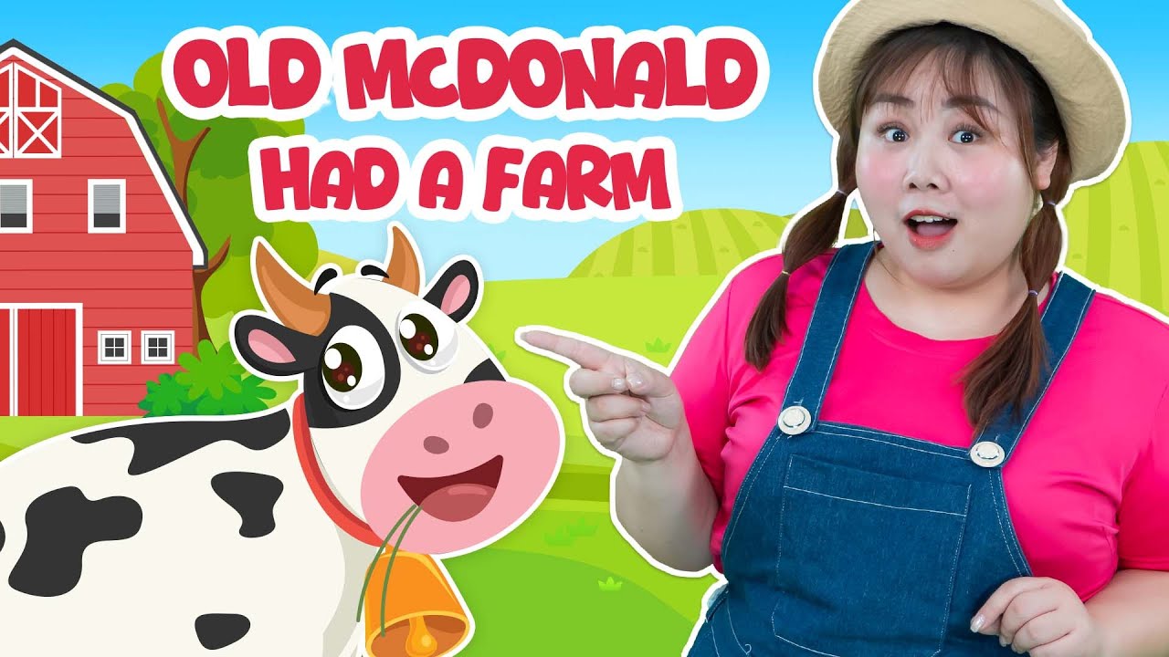 Old MacDonald Had a Farm | Learn Animal Sounds | Kids Music Video | Bingsu Nursery Rhymes