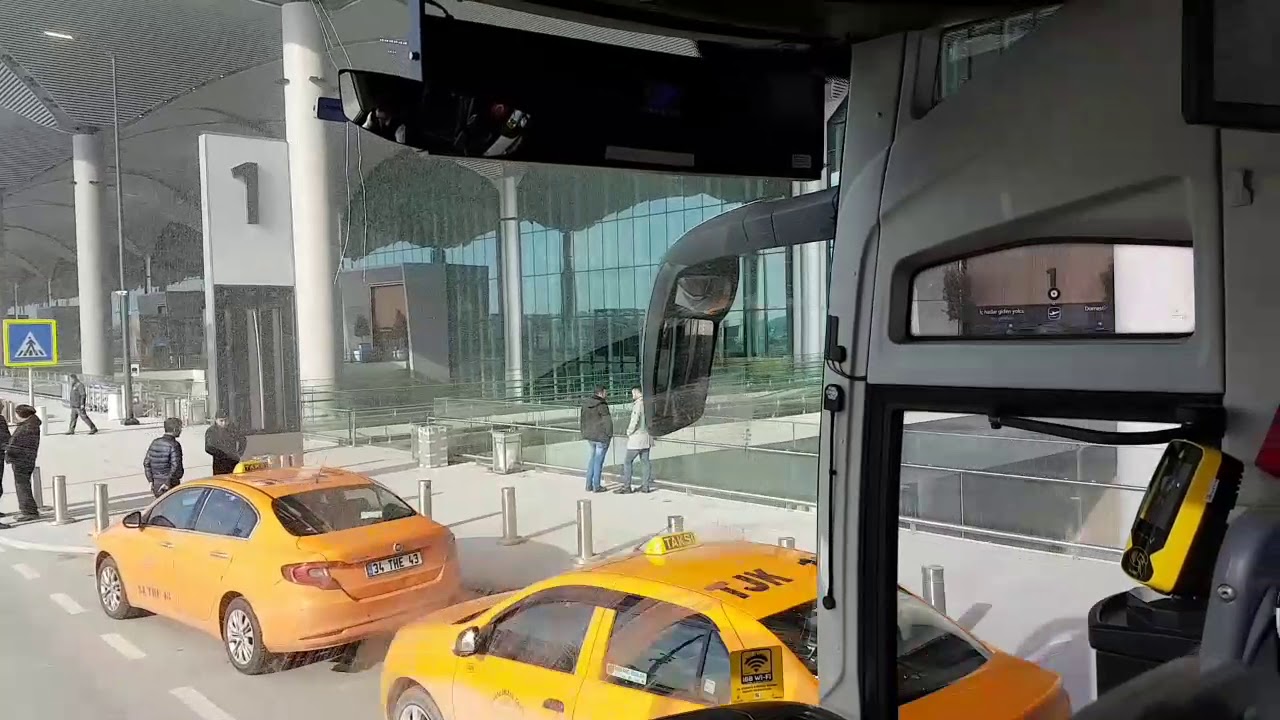Fahrt mit Hava.ist von Istanbul Yenikapi zum neuen Istanbul Airport