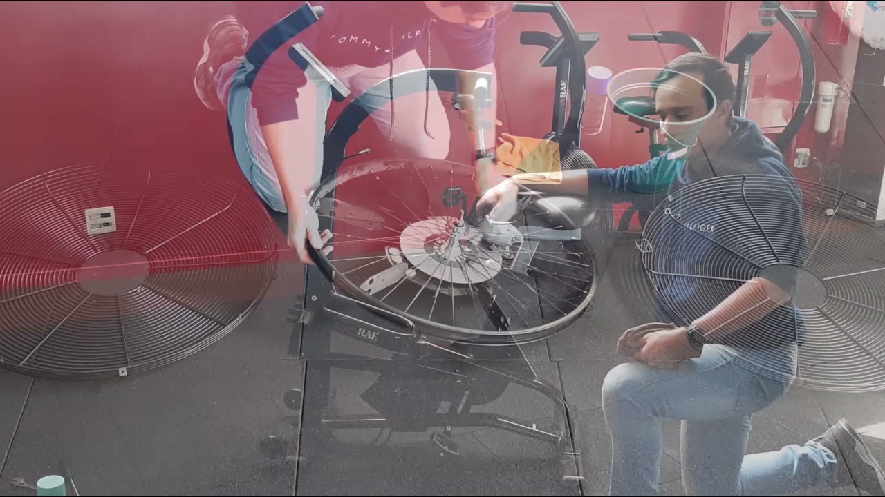 MANUTENÇÃO PREVENTIVA E LIMPEZA AIRBIKE RAE